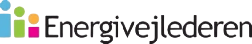 Energivejlederen logo med farvede ikoner
